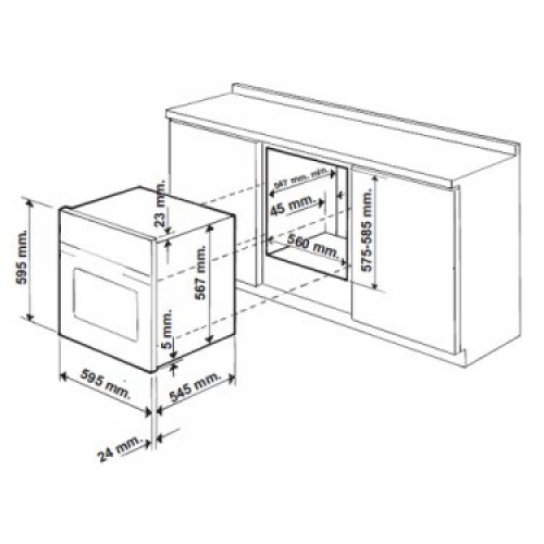 Встраиваемый духовой шкаф Whirlpool AKP 263/JA