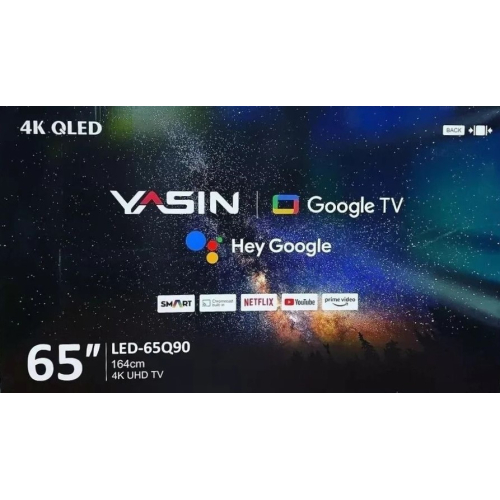 Телевизор Yasin QLED 65Q90 Google TV